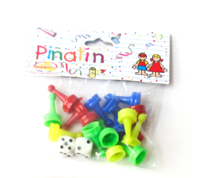 Fichas parqués 4 puestos y dados