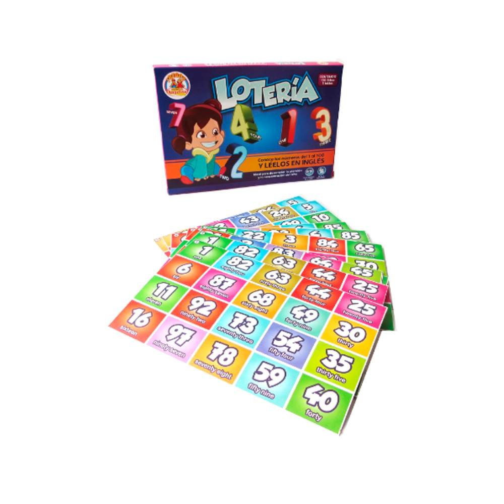 Lotería conoce los números del 1 al 100