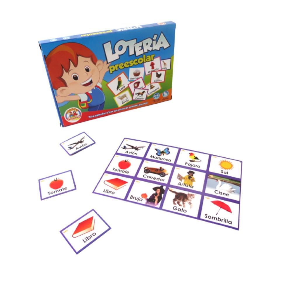 Lotería preescolar