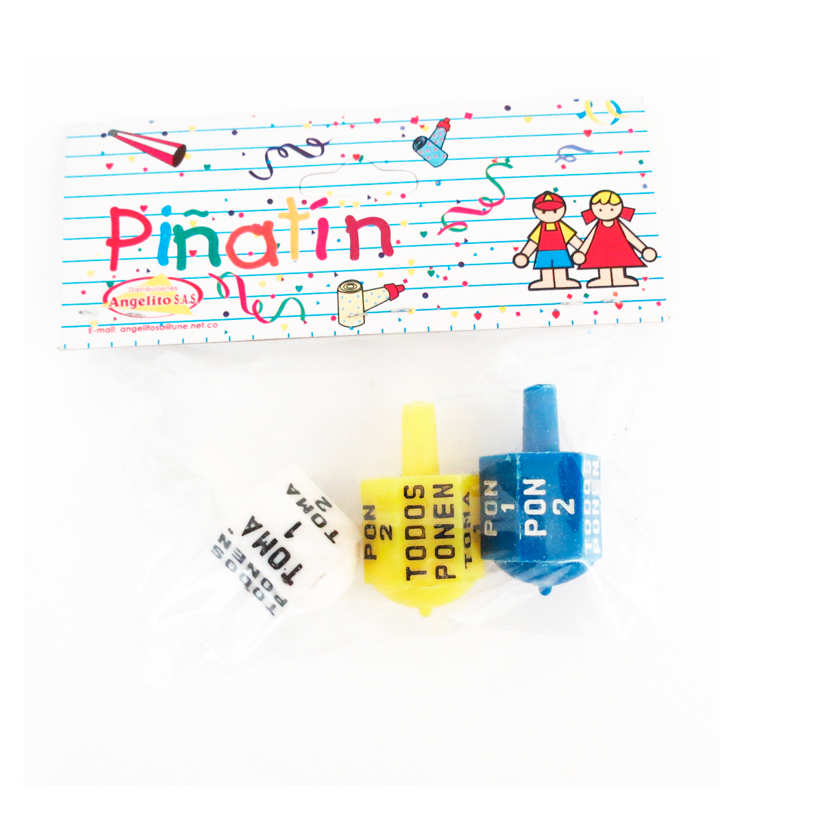 Catálogo de juguetes Toma todo bolsa x3