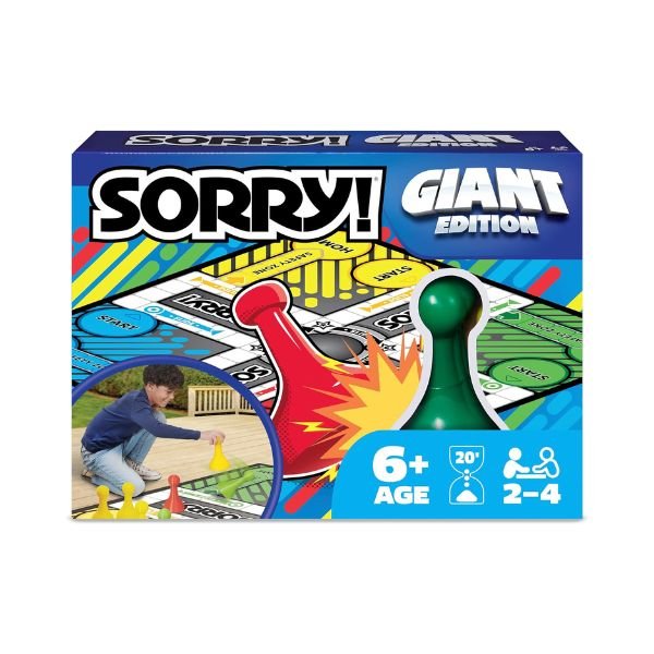 Giant SORRY! Juego de Mesa Clásico Familiar