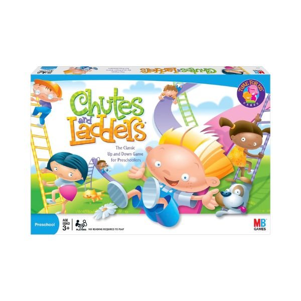 uego de Mesa Toboganes y Escaleras: El Clásico de Hasbro para Preescolares